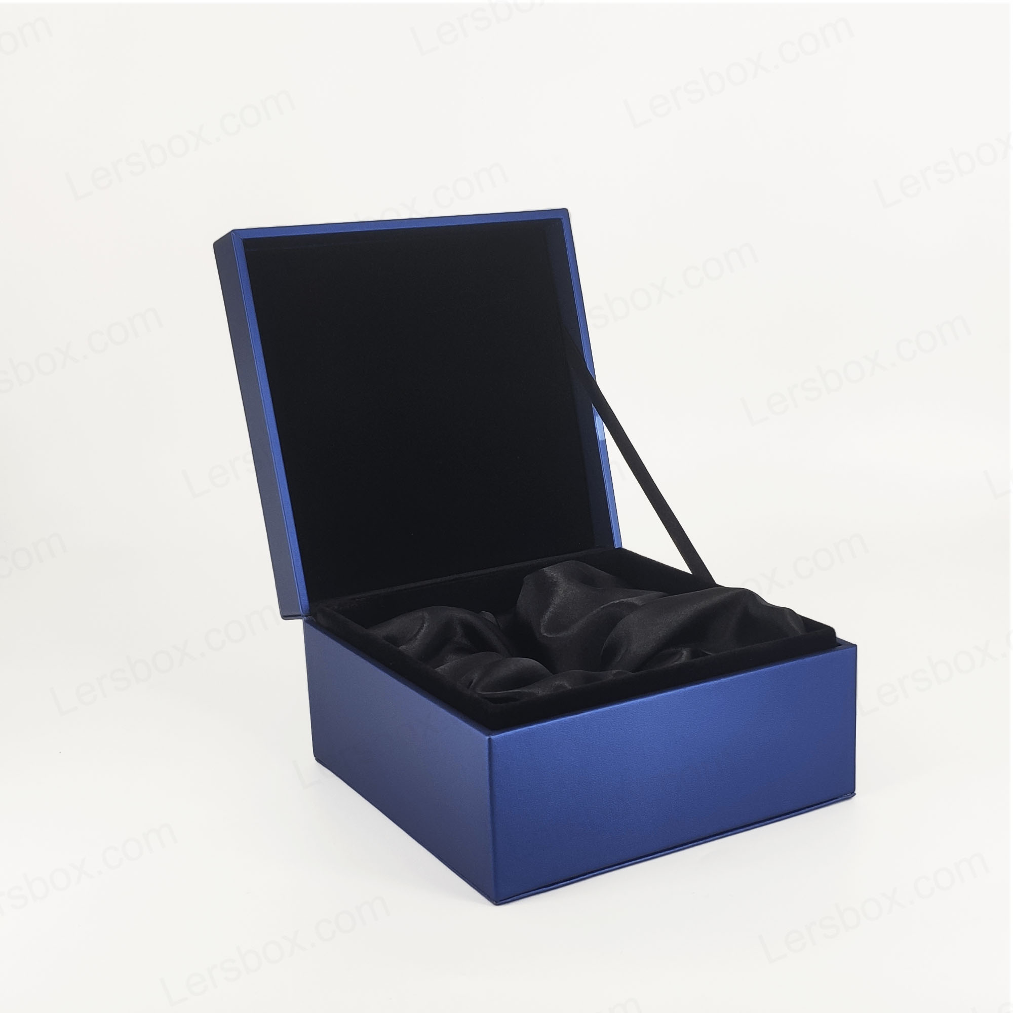 Caja de cuero PU para elegantes soluciones de envasado y envío seguro para productos premium PU001
