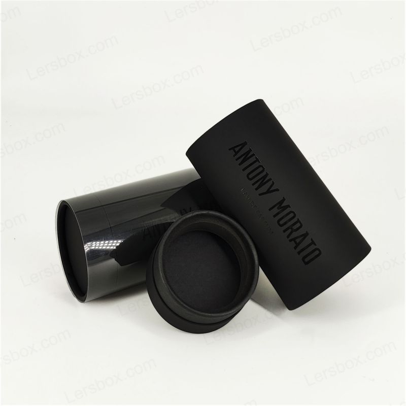 Cajas de tubo de papel plegables para soluciones de envasado profesional, perfectas para productos pequeños y medianos HT009