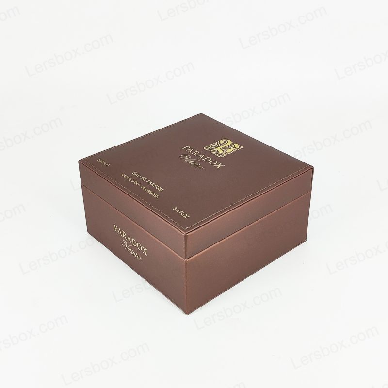 Cajas de cuero PU duraderas y elegantes con diseños personalizados para necesidades minoristas, de regalo y almacenamiento PU002