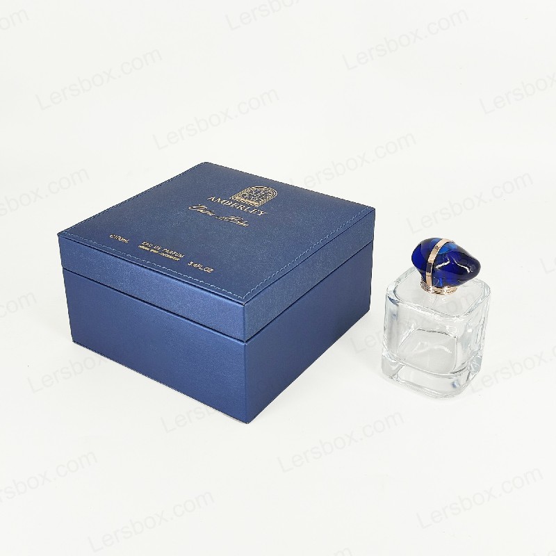 Caja de cuero PU para elegantes soluciones de envasado y envío seguro para productos premium PU001