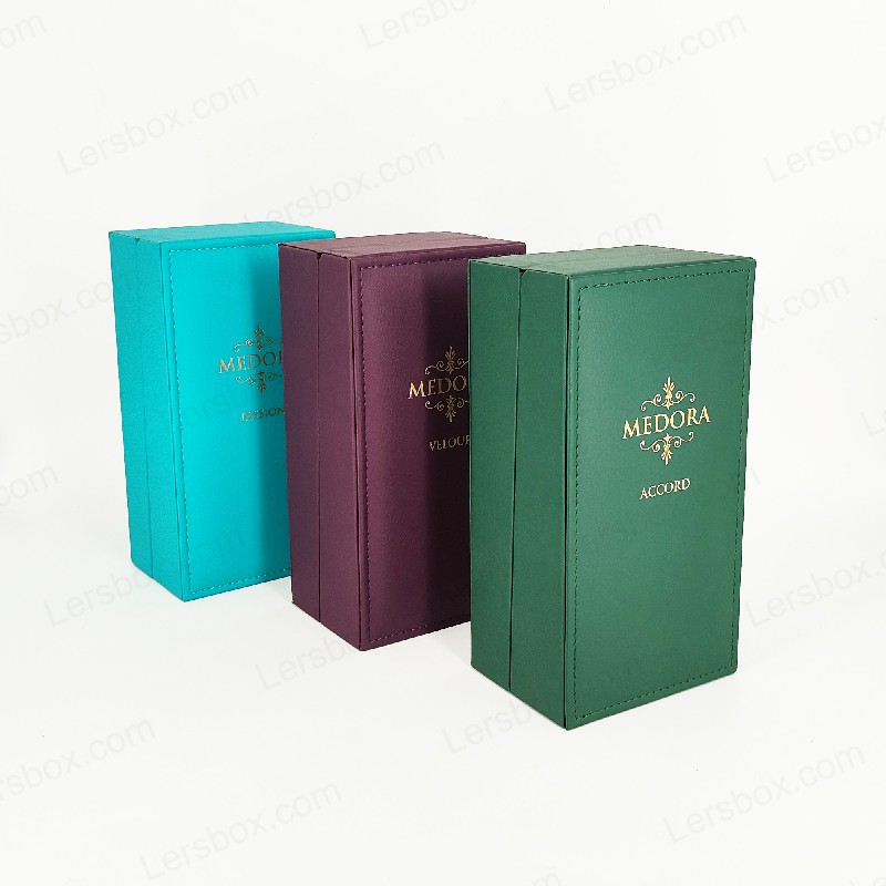 Cajas de cuero PU para envases de lujo, perfectas para regalos, exhibición minorista y almacenamiento PU003