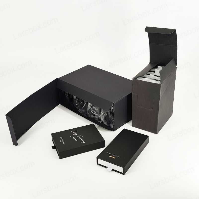 Cajas de final de papel ecológicos para envío, almacenamiento y presentación de marca de envío confiable PTE010