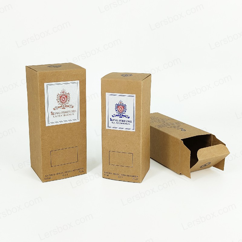 Cajas de final de papel plegable para soluciones de envasado profesional, ideal para productos pequeños y medianos Pte009