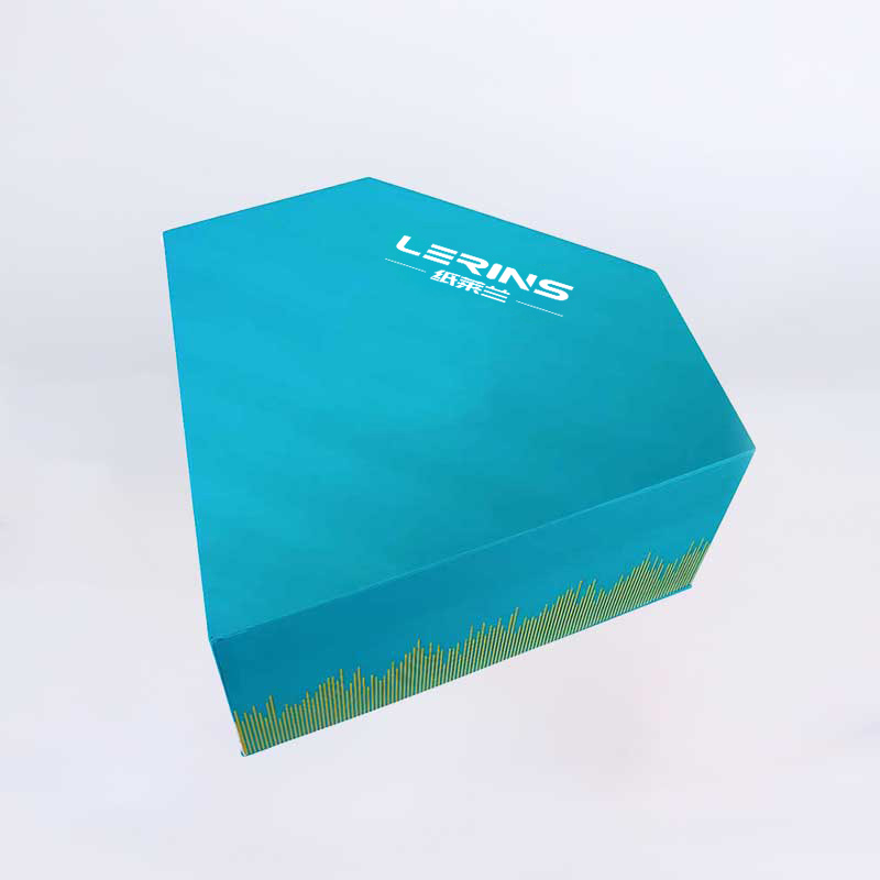 Caja cosmética en forma de diamante de estilo cajón